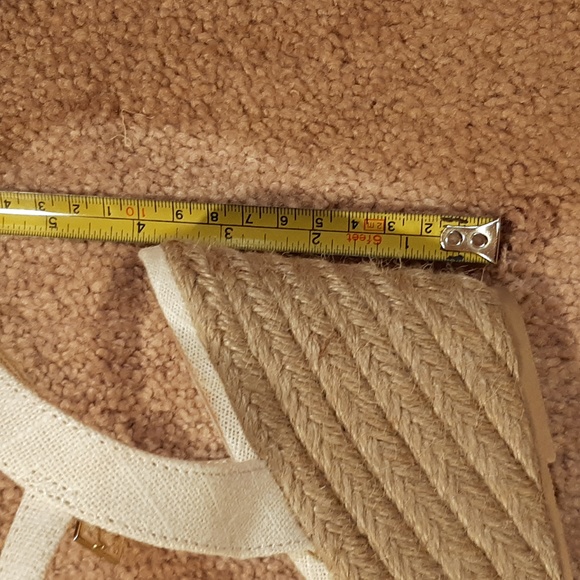 Montego Bay Club Woven Strappy Wedges (8 1/2) - Picture 10 of 10